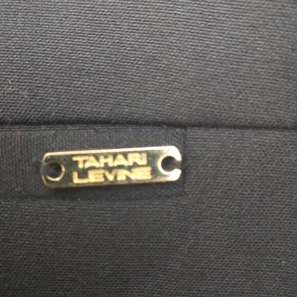 Tahari Arthur S. Levine Ladies Size 10 Navy Lined Side Zip Skirt - Picture 4 of 8